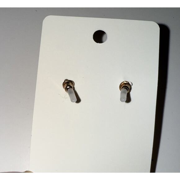 Gold Filled Multilayered Geometric Irregular Earring Studs Boho Style Earrings - Picture 3 of 3